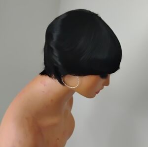 Human hair Short pixie Cut